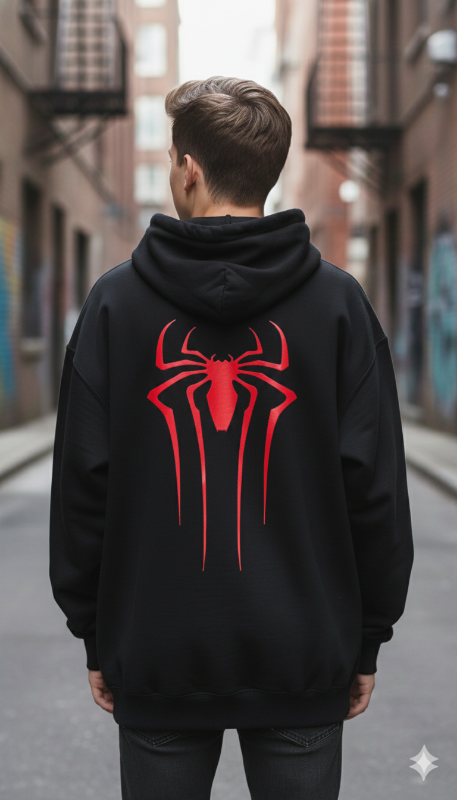 Spider-Man Premium Oversized Hoodie