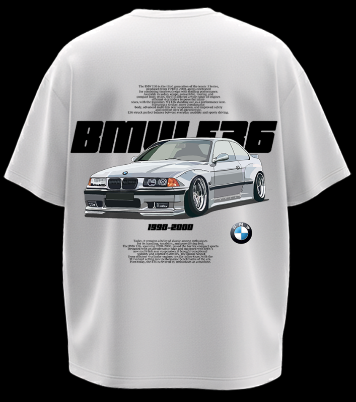 BMW E-36  Oversized T-Shirt