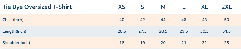 Tie-Dye Oversized Unisex T-Shirt