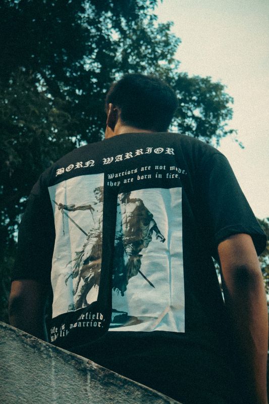 Born Warrior Oversized Tshirt