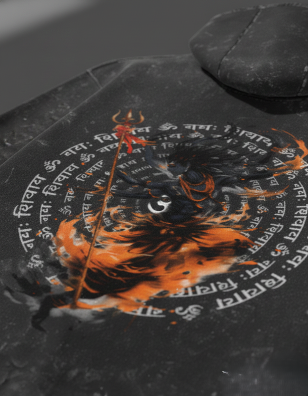 Shiva Acid wash Hoodie