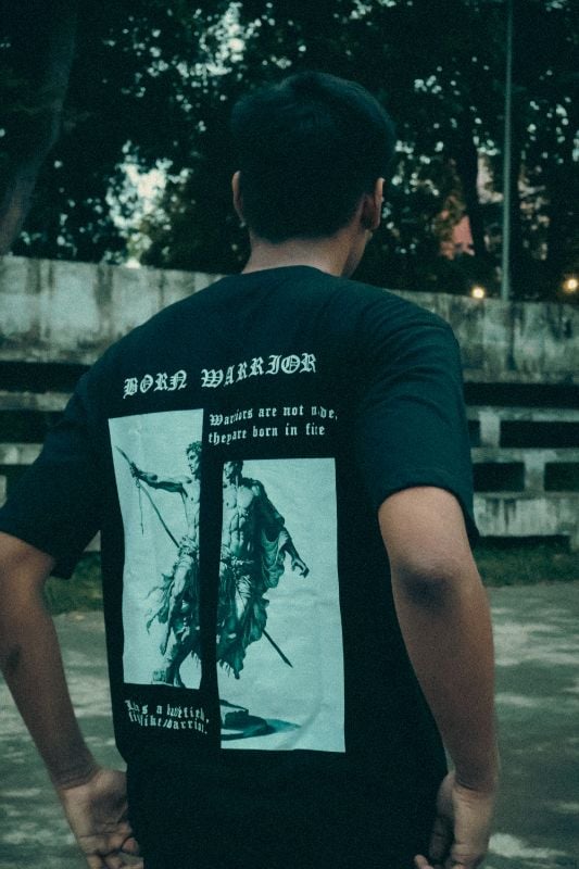 Born Warrior Oversized Tshirt