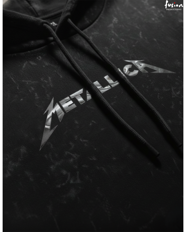 METALLICA Premium Acid Wash Hoodie