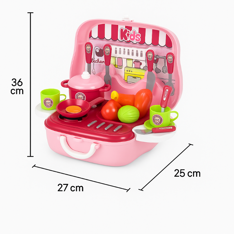 Kitchen set suit case