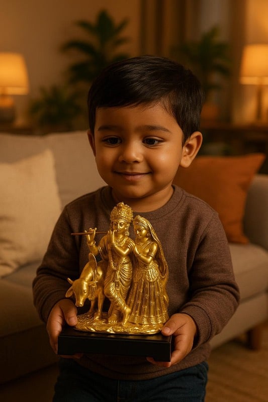 Golden Radha Krishna