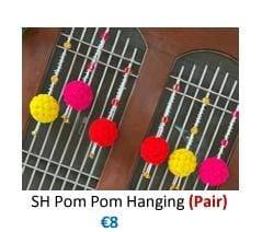 SH 107 Pom pom Ball Latkan (PAIR)