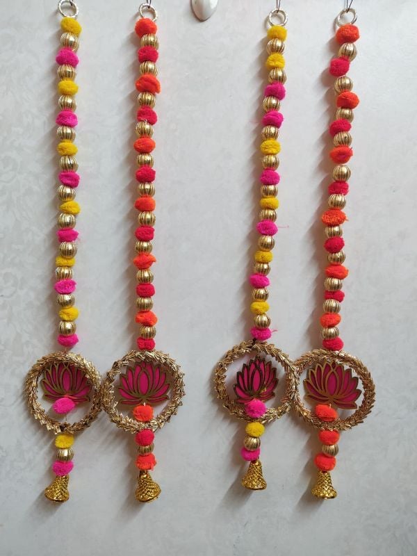 SH 117 R&O Pom Pom and Lotus RIng Latkan (PAIR)