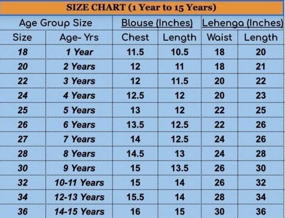 Ghaghra 312.. Size 30.. Age 8-10 yr. Lenght 30 inch.