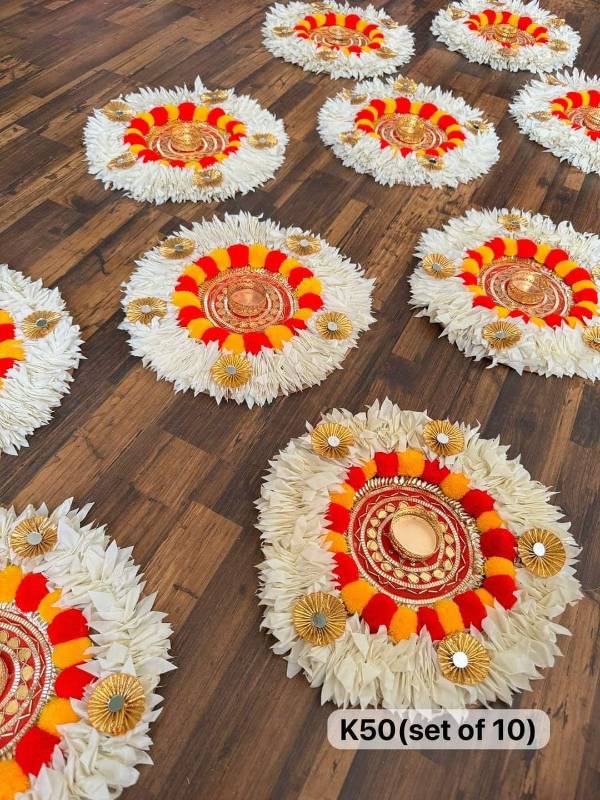 SH 108 Rangoli Mat K-50 (PAIR)