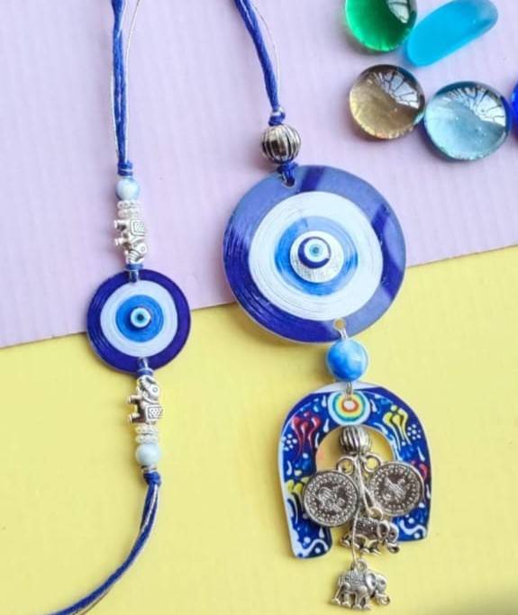 Ralhi 004 Evil Eye Pair