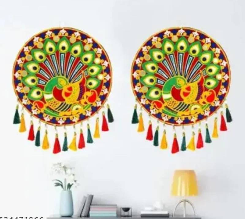 Fabric Wall Hanging 21 (Pair)