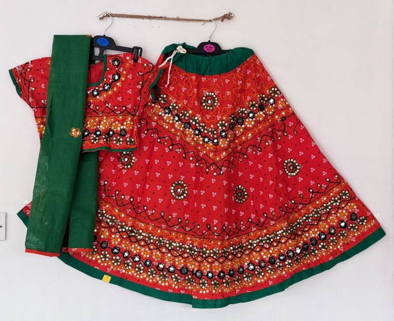 Ghaghra 111.. Size 25.. Age 5-7 yr. Lenght 30 in