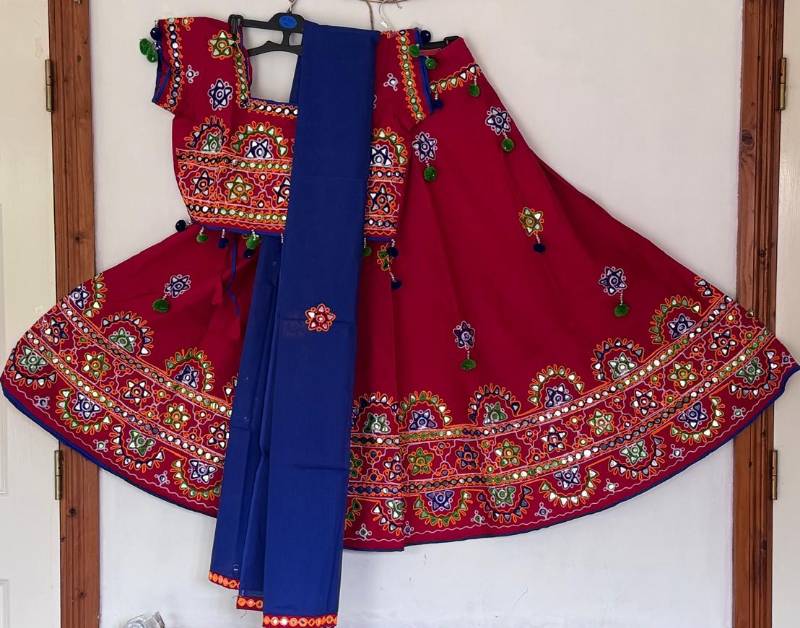 Ghaghra 319. Free Size XL. Lengha Lenght 40 in