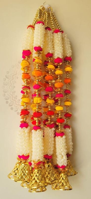 PB 116 Mogra and Pom Pom Latkan (PAIR)