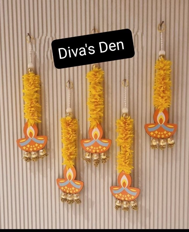 PB 105 MDF Diya Latkan (PAIR)