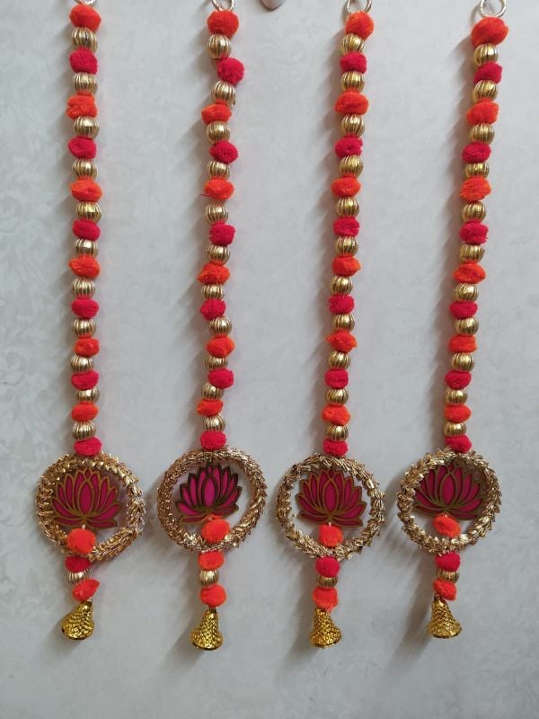 SH 117 R&O Pom Pom and Lotus RIng Latkan (PAIR)