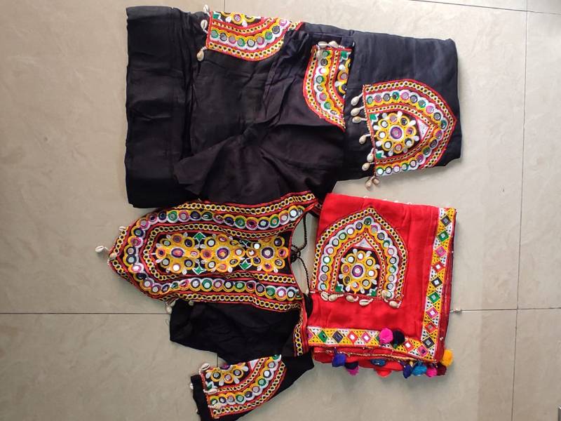 Designer Ghaghra 219. Free Size, Length 40 in