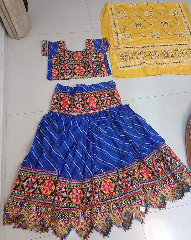 Ghaghra 114 Free Size.. Lengha Length 40 inch