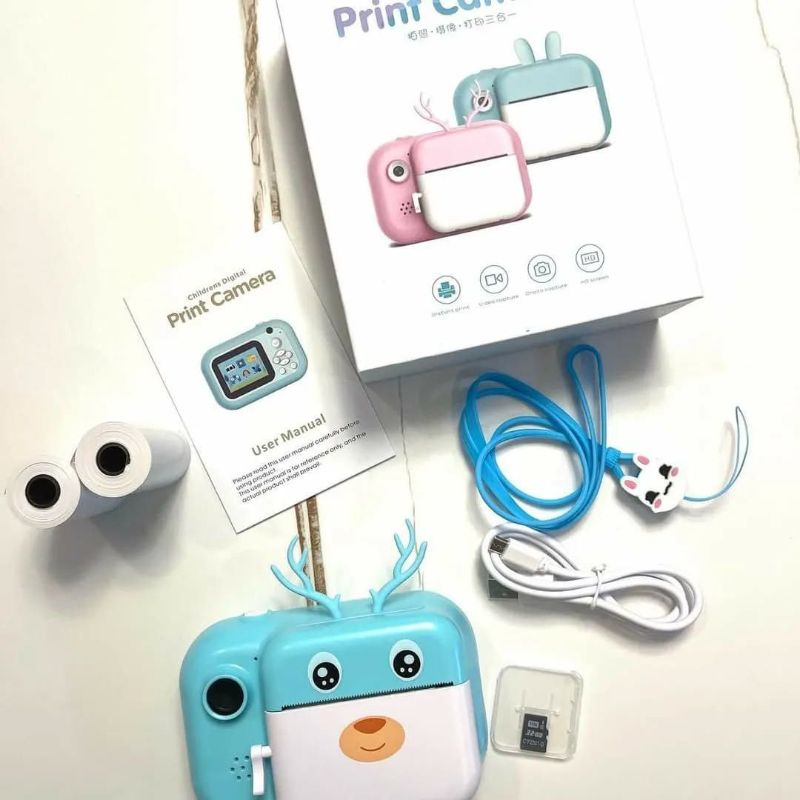 Portable Instant Camera Printer for Kids