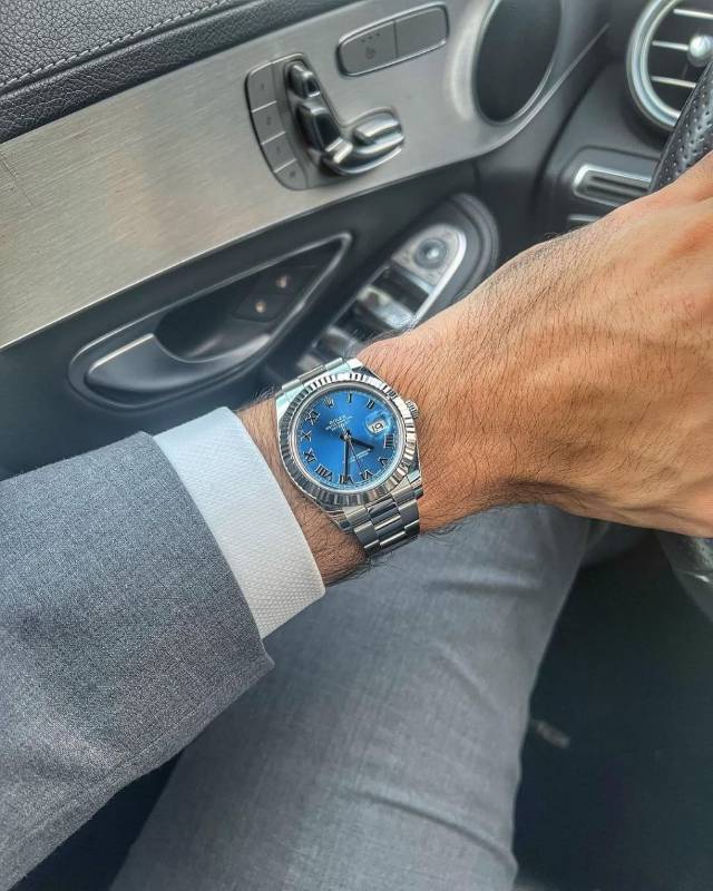 Rolex DateJust Azuro