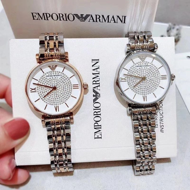 Emporio Armani – Diamond Studded