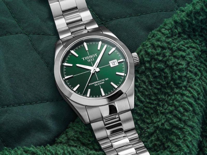 Tissot Gentleman Powermatic 80 Silicium – Green Dial