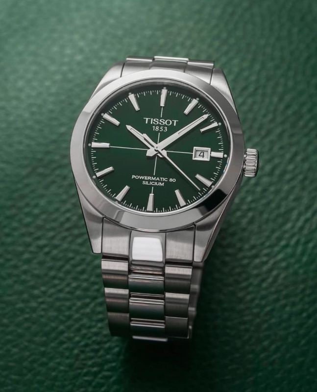 Tissot Gentleman Powermatic 80 Silicium – Green Dial
