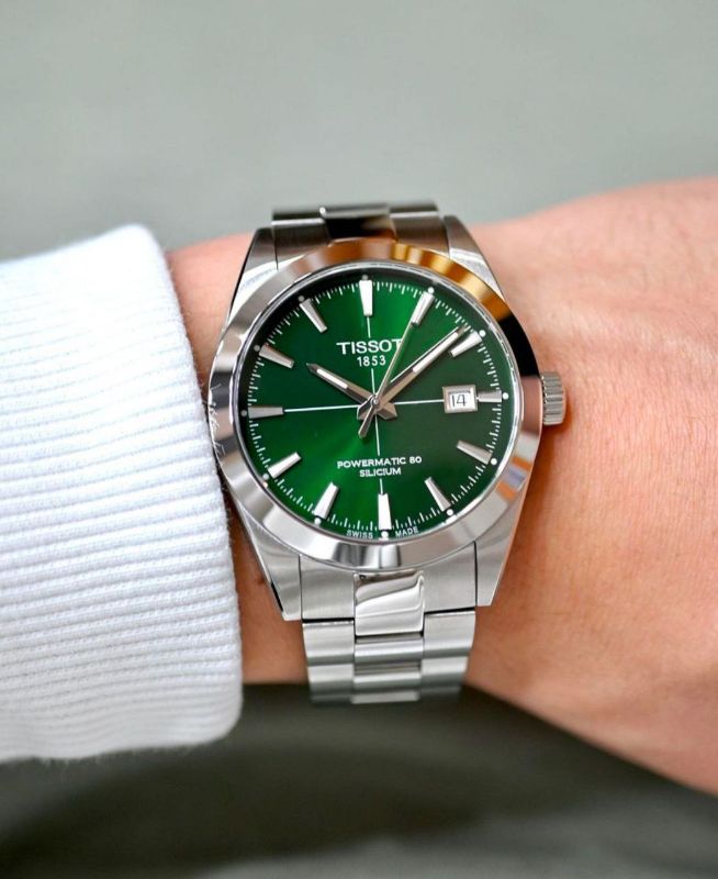 Tissot Gentleman Powermatic 80 Silicium – Green Dial