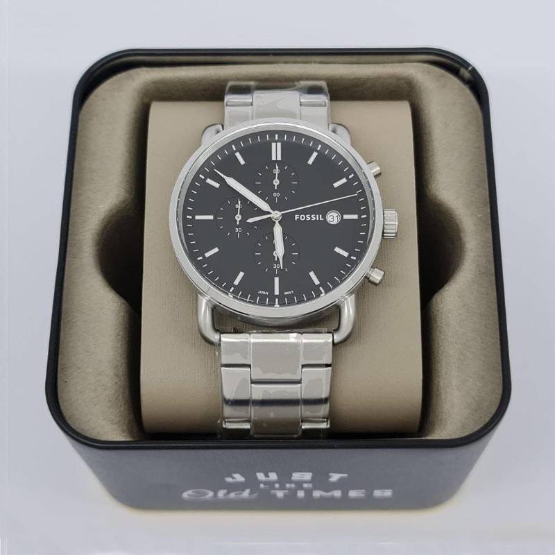 Fossil Commuter Black