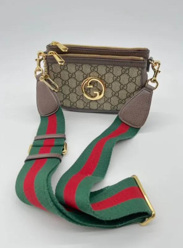Gucci GG Blondie Mini Shoulder Bag – Ebony Canvas