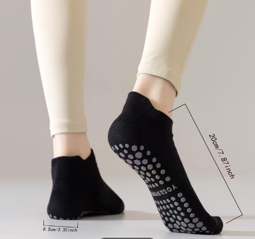 Medias antideslizantes Standar - Modelo completo  Negro