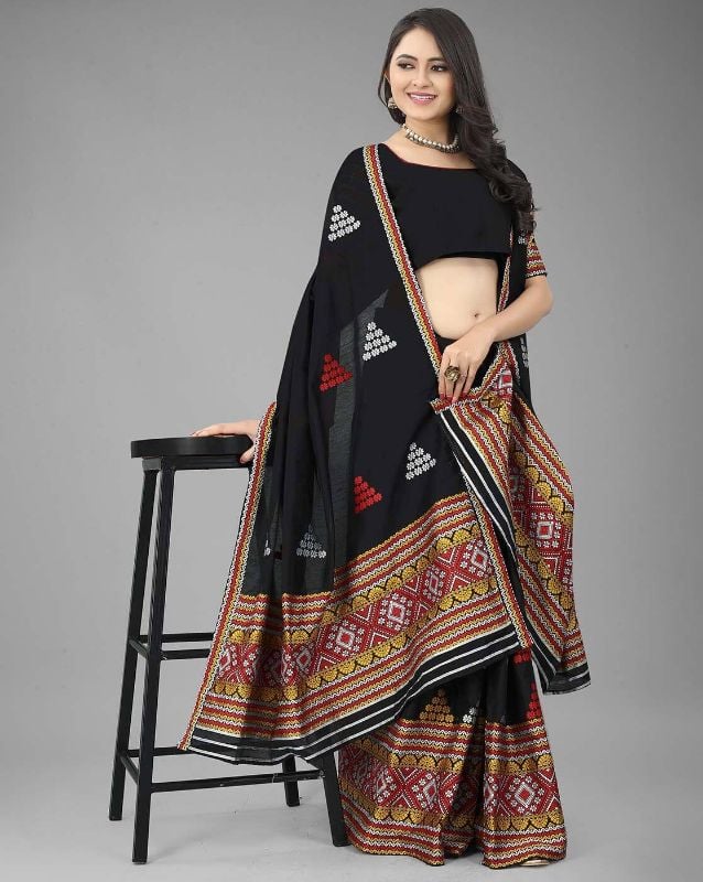 Cotton Assamese Saree Mekhela Chador