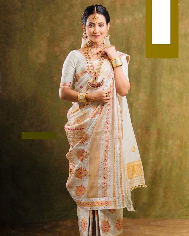 SILK MEKHALA CHADOR ZARI WOMAN