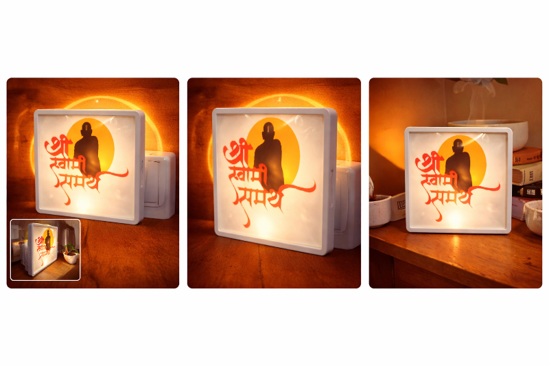 Shree Swami Samarth LED Lamp