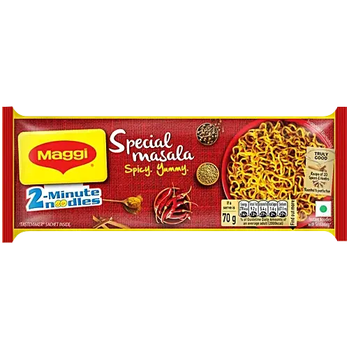 Maggi 2 Minute Instant Noodles - Special Masala, 70 g Pouch