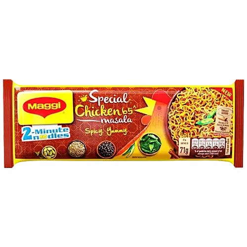 Maggi 2-Minute Instant Noodle - Spicy, Yummy, Special Chicken 65 Masala, 280 g