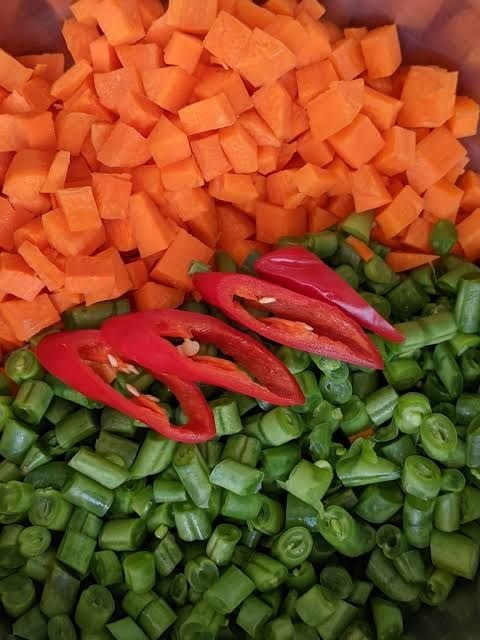 Carrot and beans thoran 200g