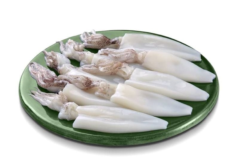 Squid (kannava) 500g  Cleaned