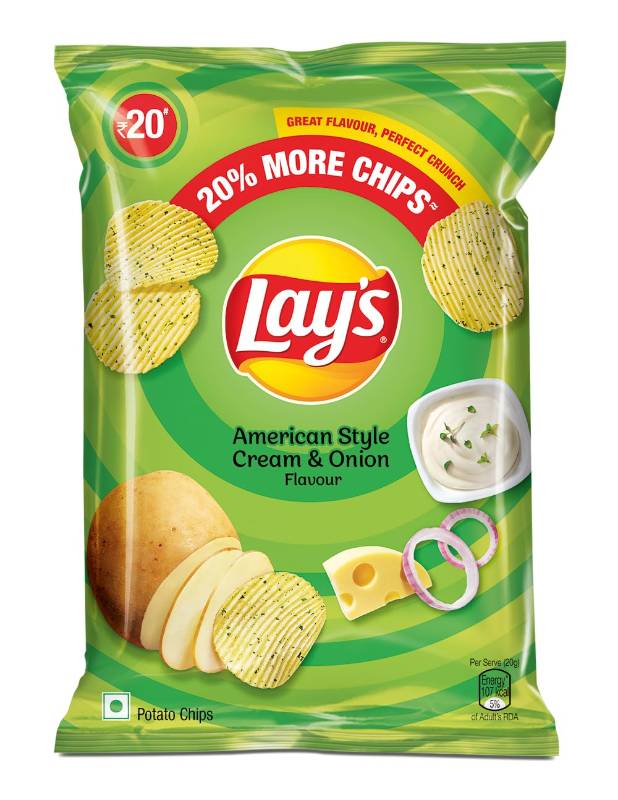 American style cream and onion