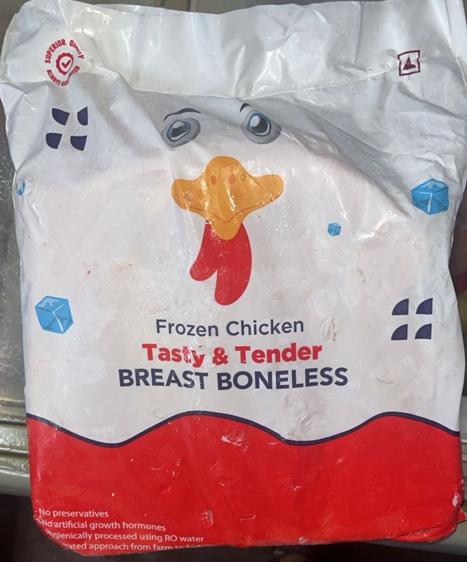 Boneless Breast Frozen 1kg