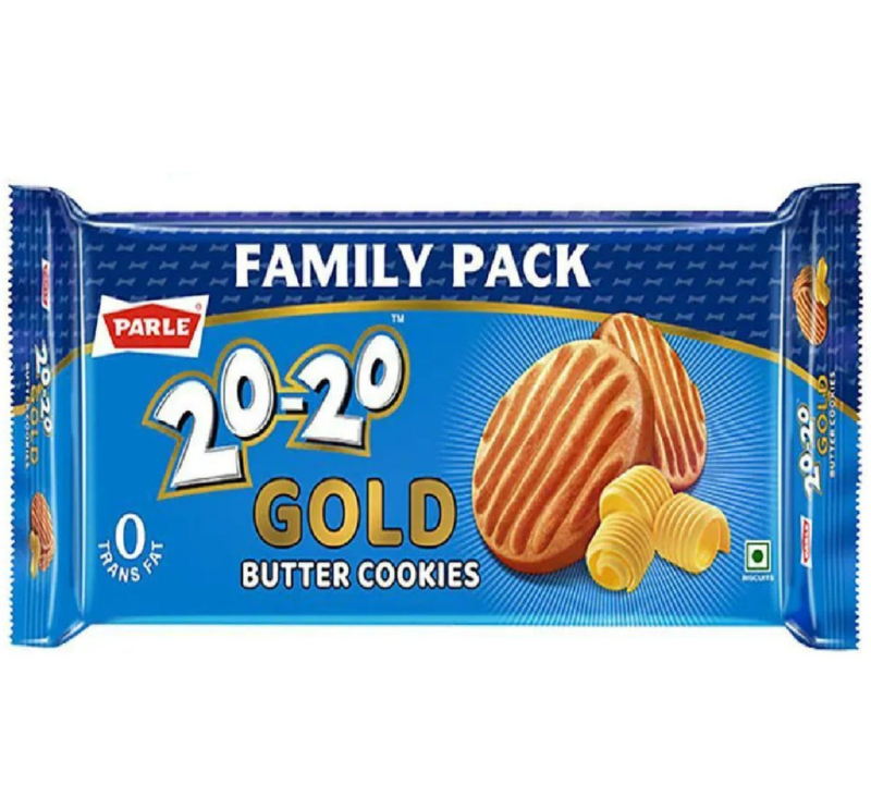Parle family 20-20 gold butter cookies