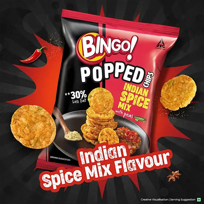 Popped ( Indian spice mix)