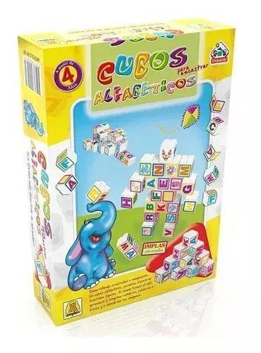 ENCASTRE CUBOS CON LETRAS