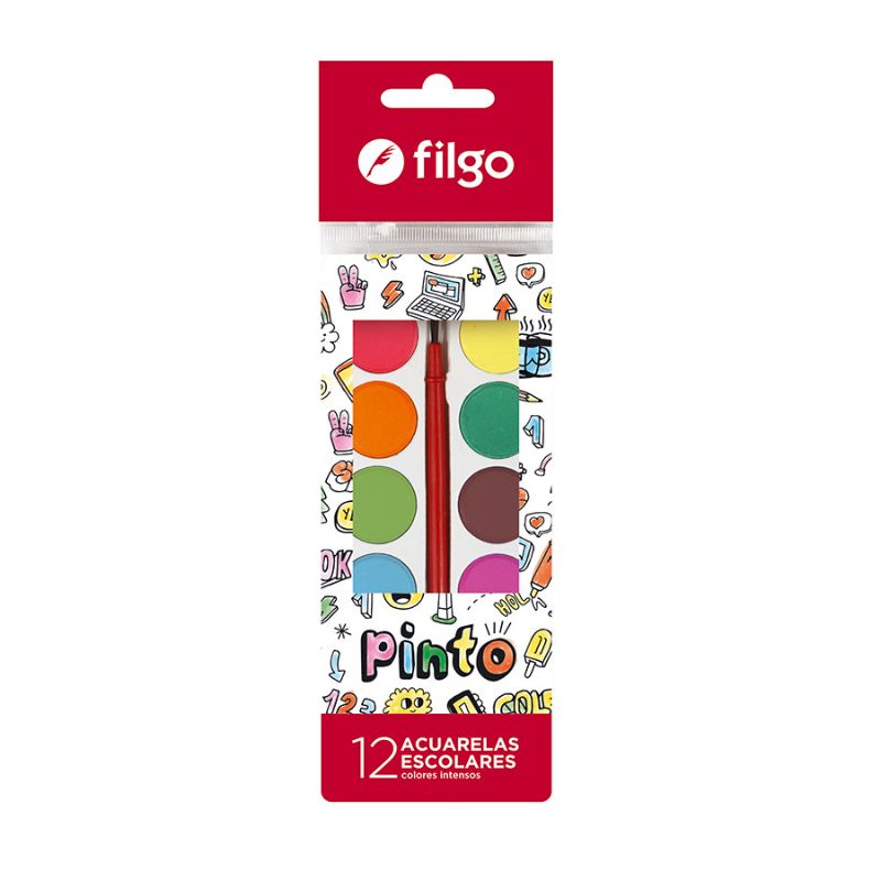 ACUARELA COMUN FILGO X12