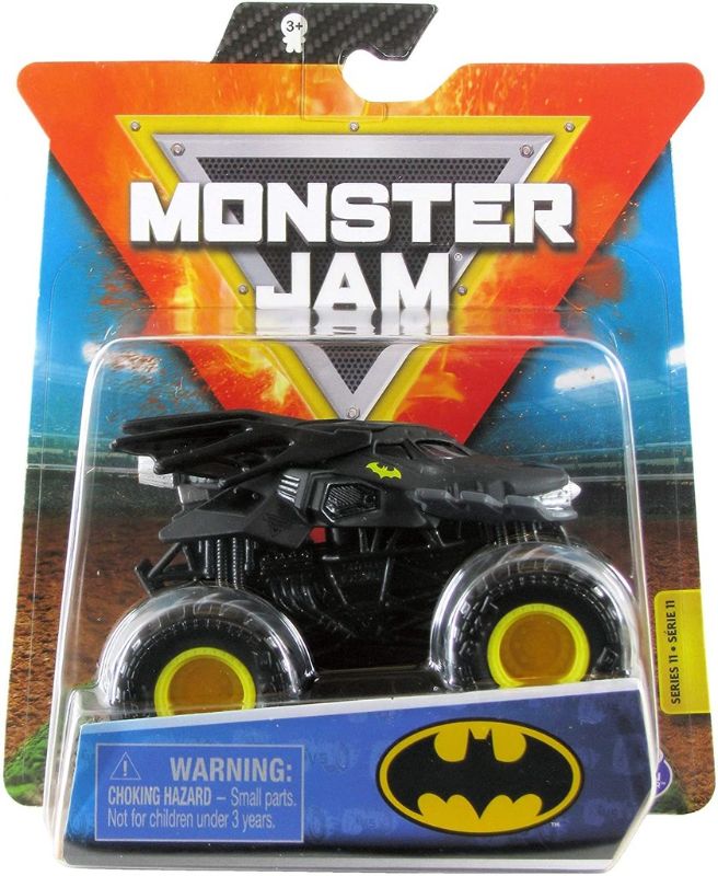 MONSTER JAM VEHICULO + MINI FIG