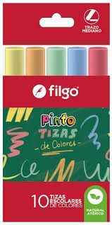 TIZA FILGO X10 COLOR