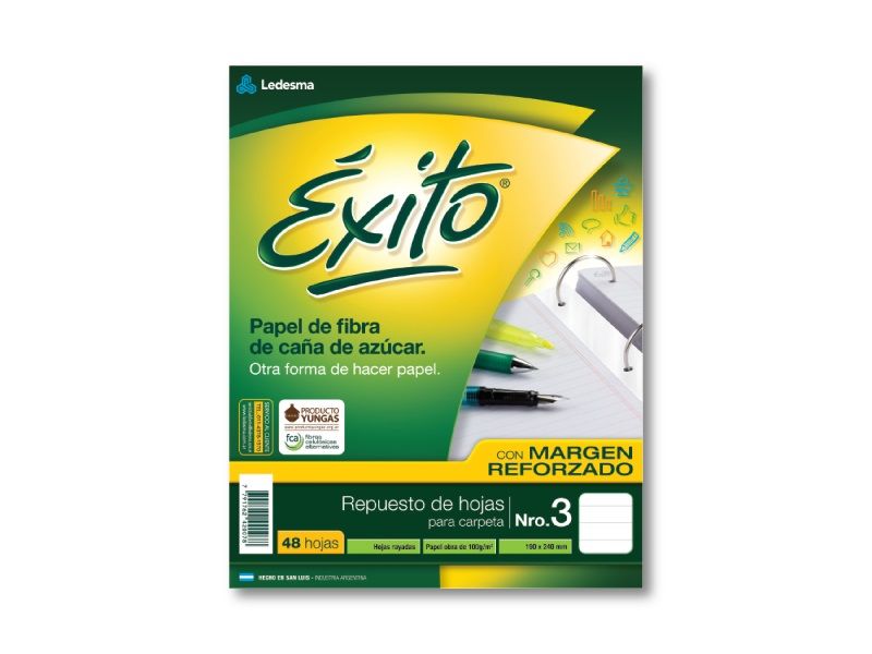 REPUESTO DE HOJA ÉXITO X48