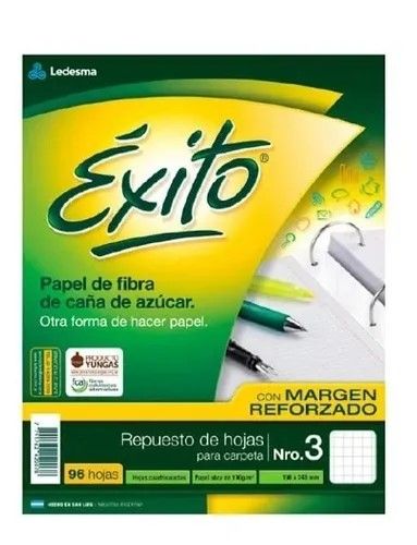 REPUESTO DE HOJA ÉXITO X96