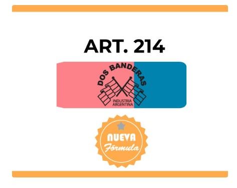 GOMA 2 BANDERAS naranja y azul