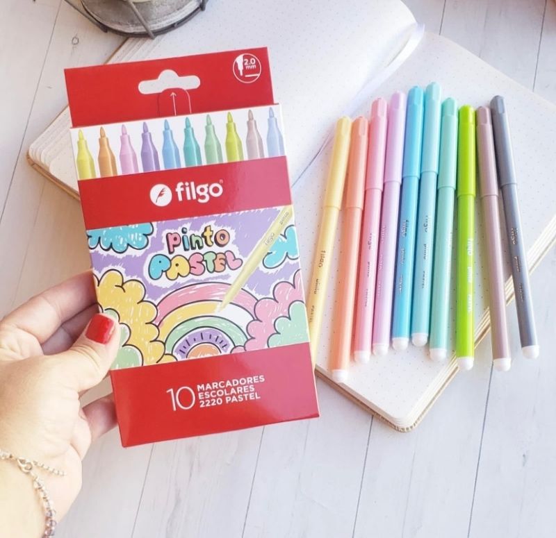 FIBRA  FILGO PASTEL X10 CONIC